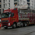 Delivering the concrete panels for the athletes village for the 2012 Olympics